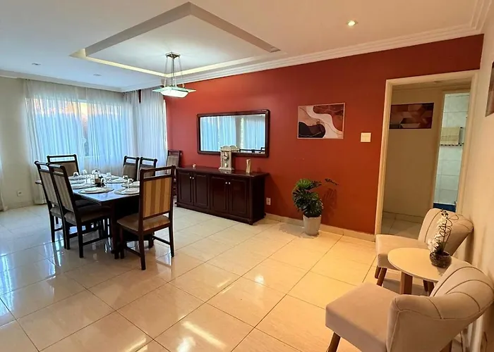 Amplo Apt 4 Quartos A 1 Min Da Praia De Copacabana Rio de Janeiro